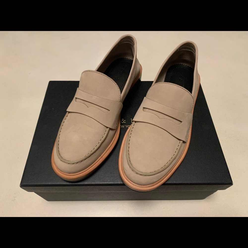 Rag & Bone Slayton Loafer Nubuck Size 8.5 NEW